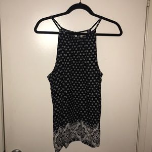 Target Printed Black Cami
